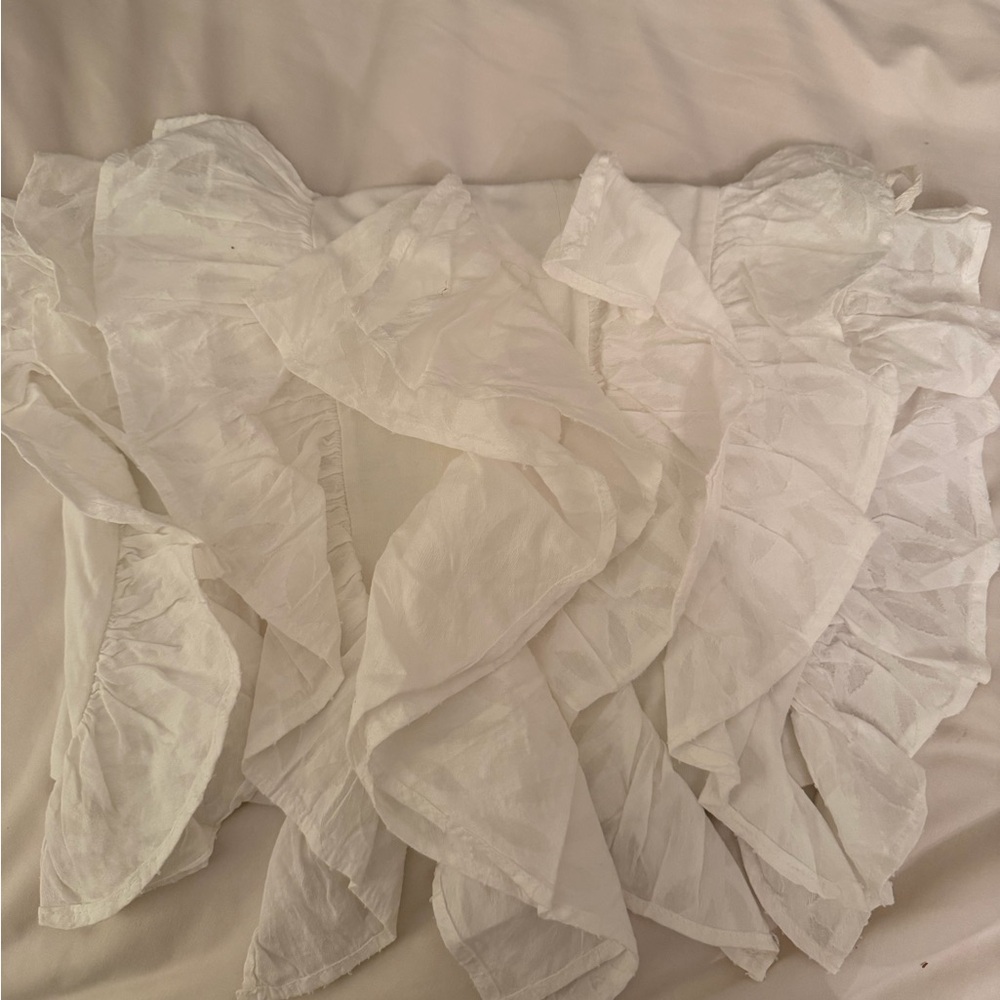 Anthropologie Ruffle Top